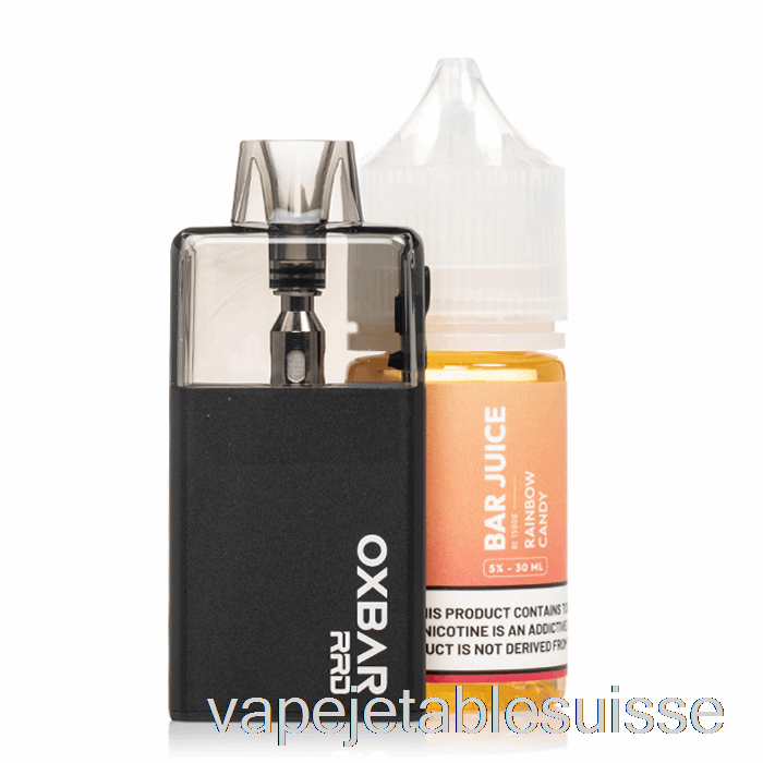 Vape Suisse Bar Juice X Oxbar Rrd Bonbons Arc-en-ciel Jetables